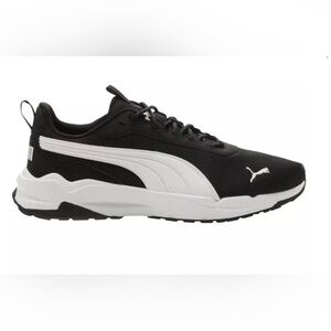 Puma Men's Zip C Sneaker Rubber Outsole Soft Foam black/white size 13 USA